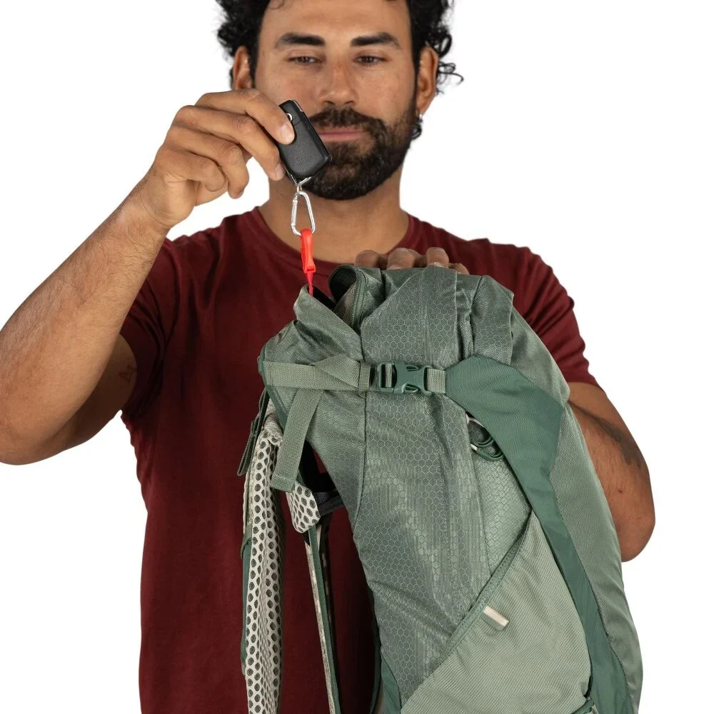 OSPREY STRATOS 34 ZAINO TREKKING 34 LITRI CON SCHIENALE STACCATO REGOLABILE - NUOVO MODELLO - Image 12
