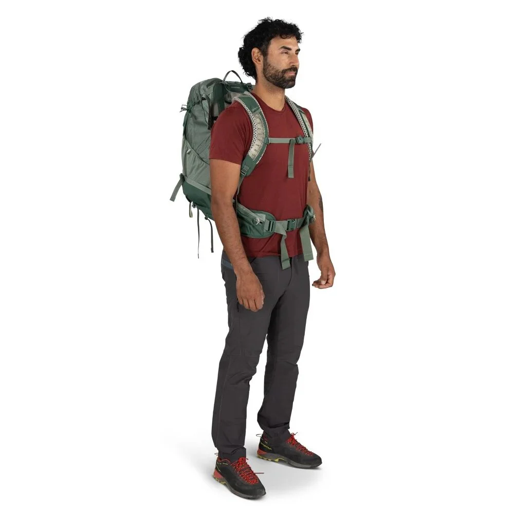 OSPREY STRATOS 34 ZAINO TREKKING 34 LITRI CON SCHIENALE STACCATO REGOLABILE - NUOVO MODELLO - Image 17