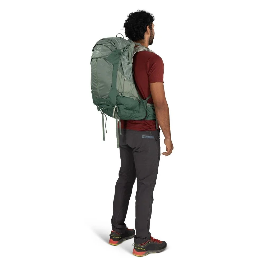 OSPREY STRATOS 34 ZAINO TREKKING 34 LITRI CON SCHIENALE STACCATO REGOLABILE - NUOVO MODELLO - Image 19