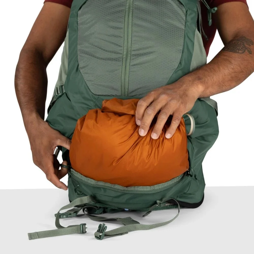 OSPREY STRATOS 34 ZAINO TREKKING 34 LITRI CON SCHIENALE STACCATO REGOLABILE - NUOVO MODELLO - Image 9