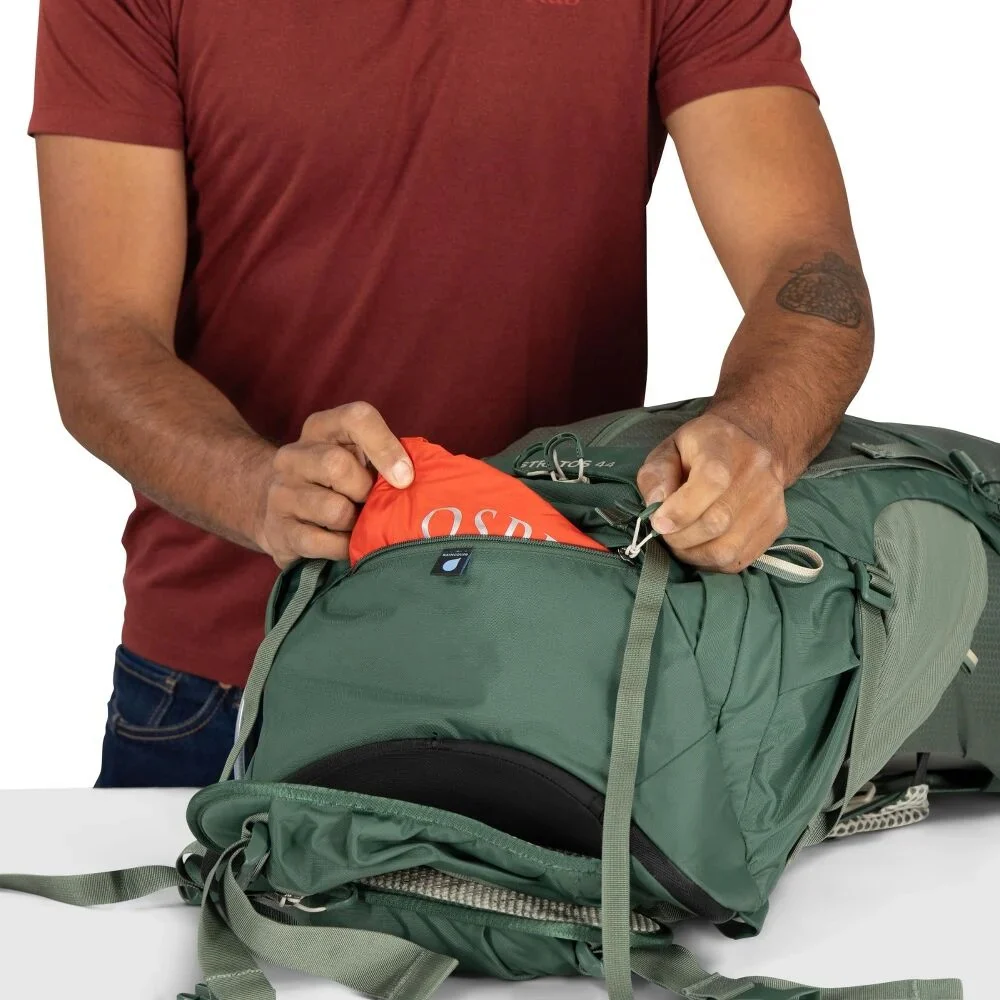 OSPREY STRATOS 44 ZAINO TREKKING 44 LITRI CON SCHIENALE STACCATO REGOLABILE - NUOVO MODELLO - Image 12