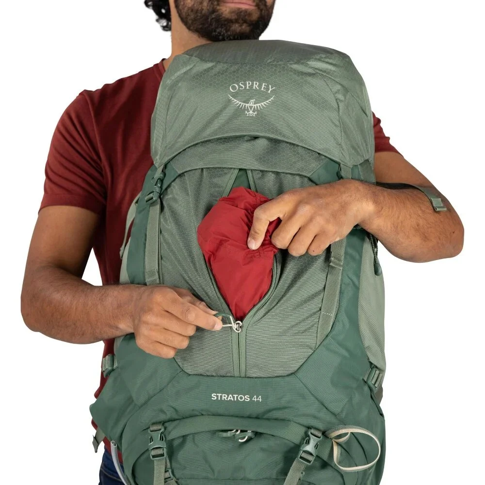 OSPREY STRATOS 44 ZAINO TREKKING 44 LITRI CON SCHIENALE STACCATO REGOLABILE - NUOVO MODELLO - Image 13