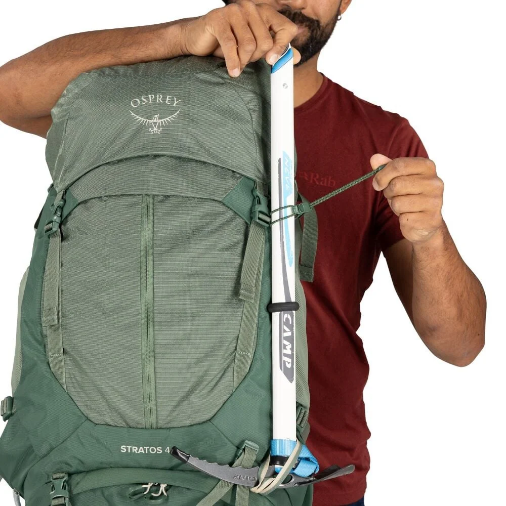 OSPREY STRATOS 44 ZAINO TREKKING 44 LITRI CON SCHIENALE STACCATO REGOLABILE - NUOVO MODELLO - Image 17