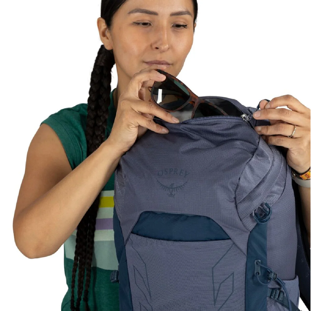 OSPREY TEMPEST 26 ZAINO 26 LITRI DA TREKKING E HIKING CON SCHIENALE CORTO DONNA - Image 9
