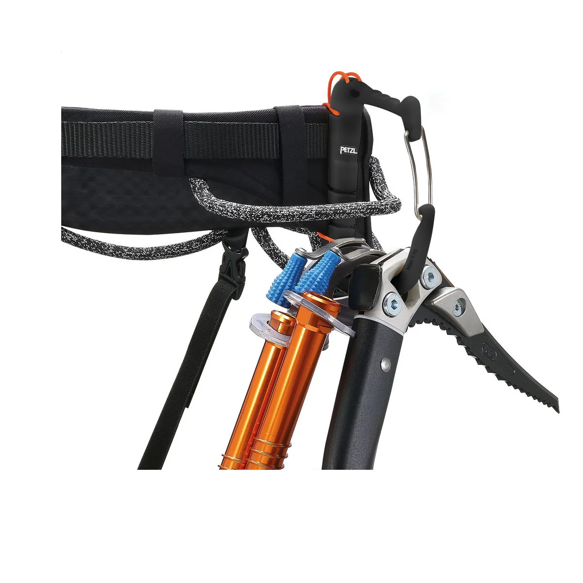 PETZL MOSCHETTONE PORTA CHIODI CARITOOL EVO NEW PORTA MATERIALI - Image 5