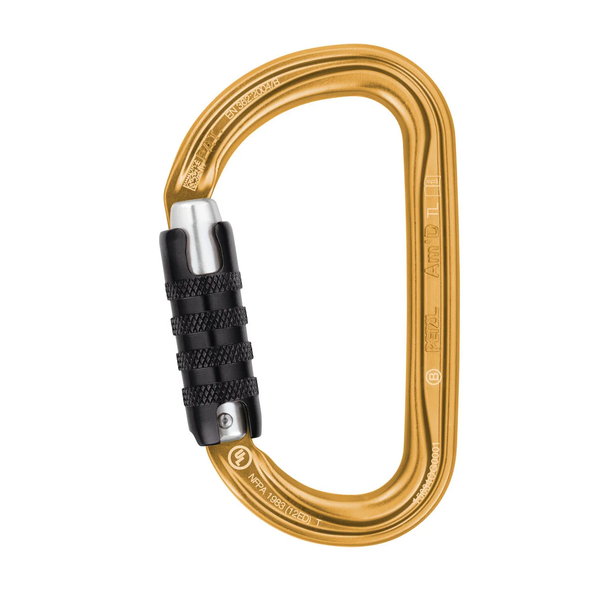 PETZL AM'D TRIAT LOCK MOSCHETTONE ASIMMETRICO LEGGERO DISPONIBILE IN 3 VARIANTI - Image 3