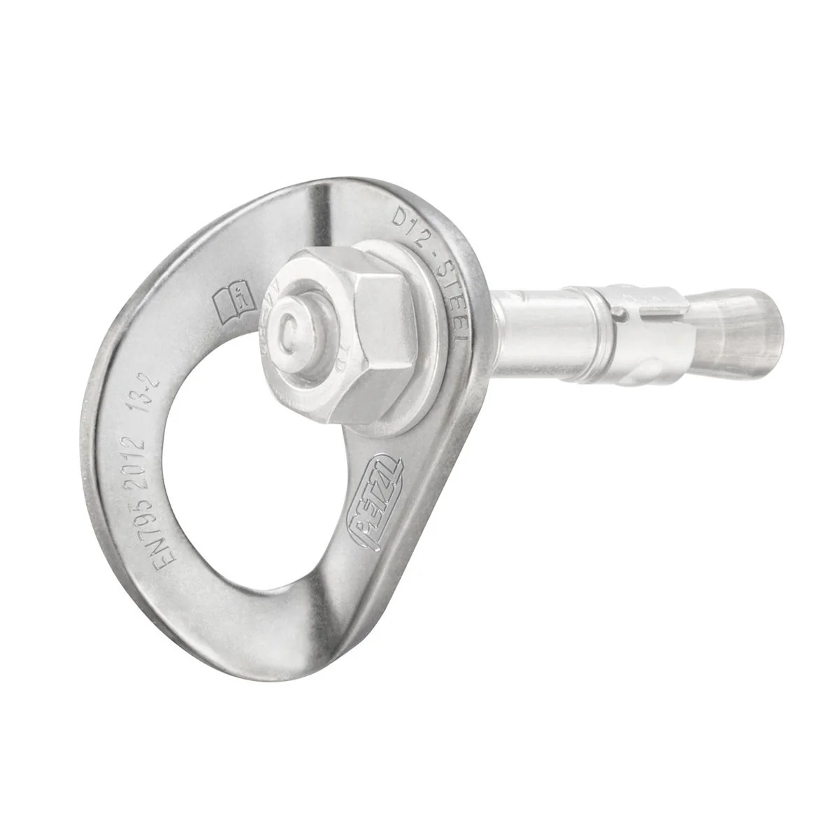 PETZL COEUR STEEL Placchetta in acciaio standard per usi interni o specifici cantieri (confezione da 20) - Disponibile in 2 misure - Image 3