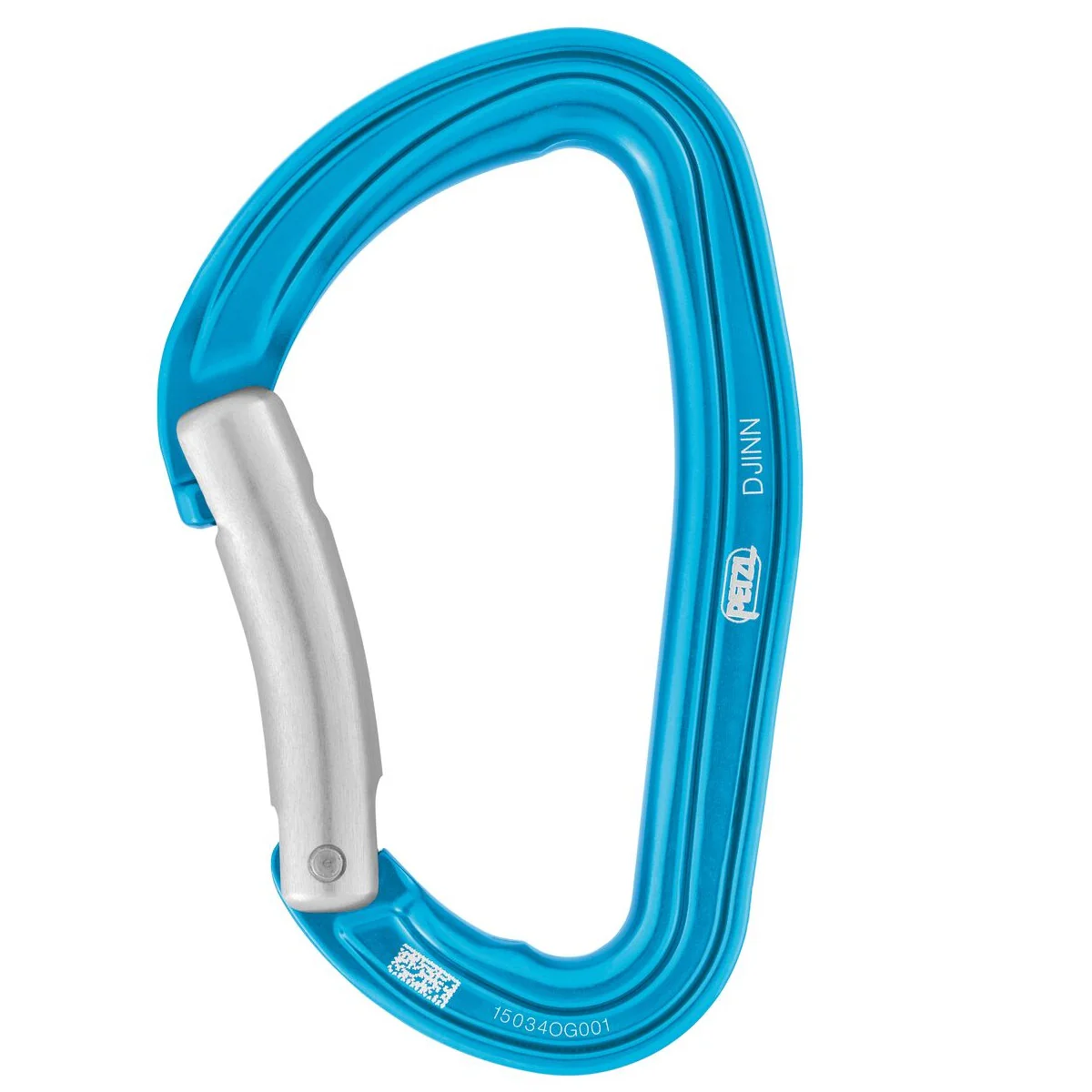 PETZL DJINN Moschettone a leva curva robusto per l’arrampicata in falesia - Disponibile in 2 versioni - Image 2