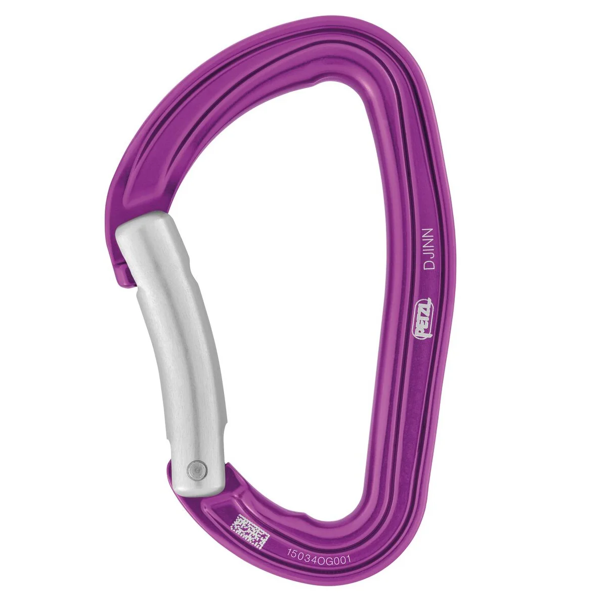 PETZL DJINN Moschettone a leva curva robusto per l’arrampicata in falesia - Disponibile in 2 versioni - Image 3