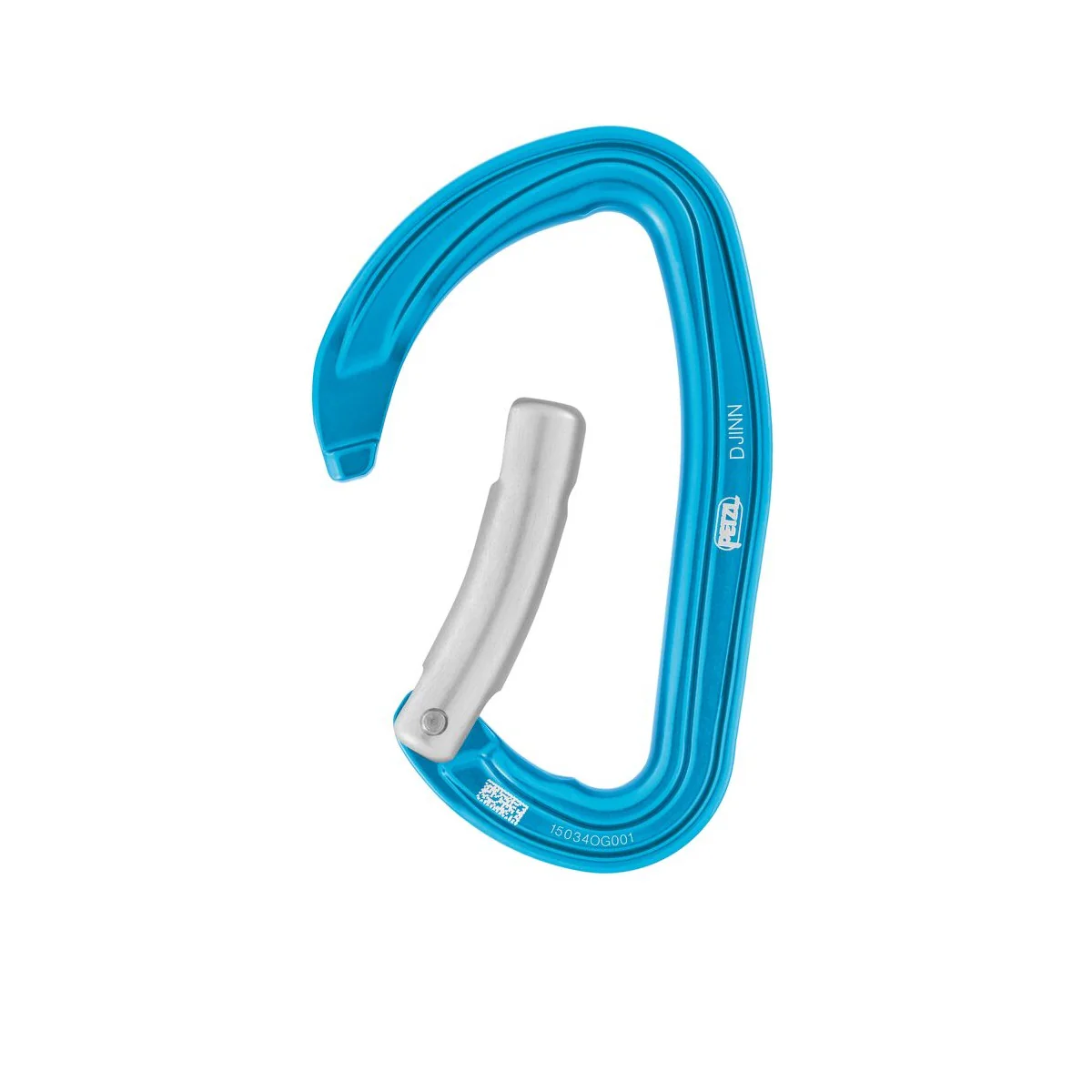 PETZL DJINN Moschettone a leva curva robusto per l’arrampicata in falesia - Disponibile in 2 versioni - Image 4