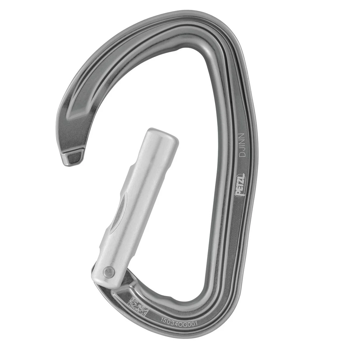 PETZL DJINN Moschettone a leva curva robusto per l’arrampicata in falesia - Disponibile in 2 versioni - Image 6