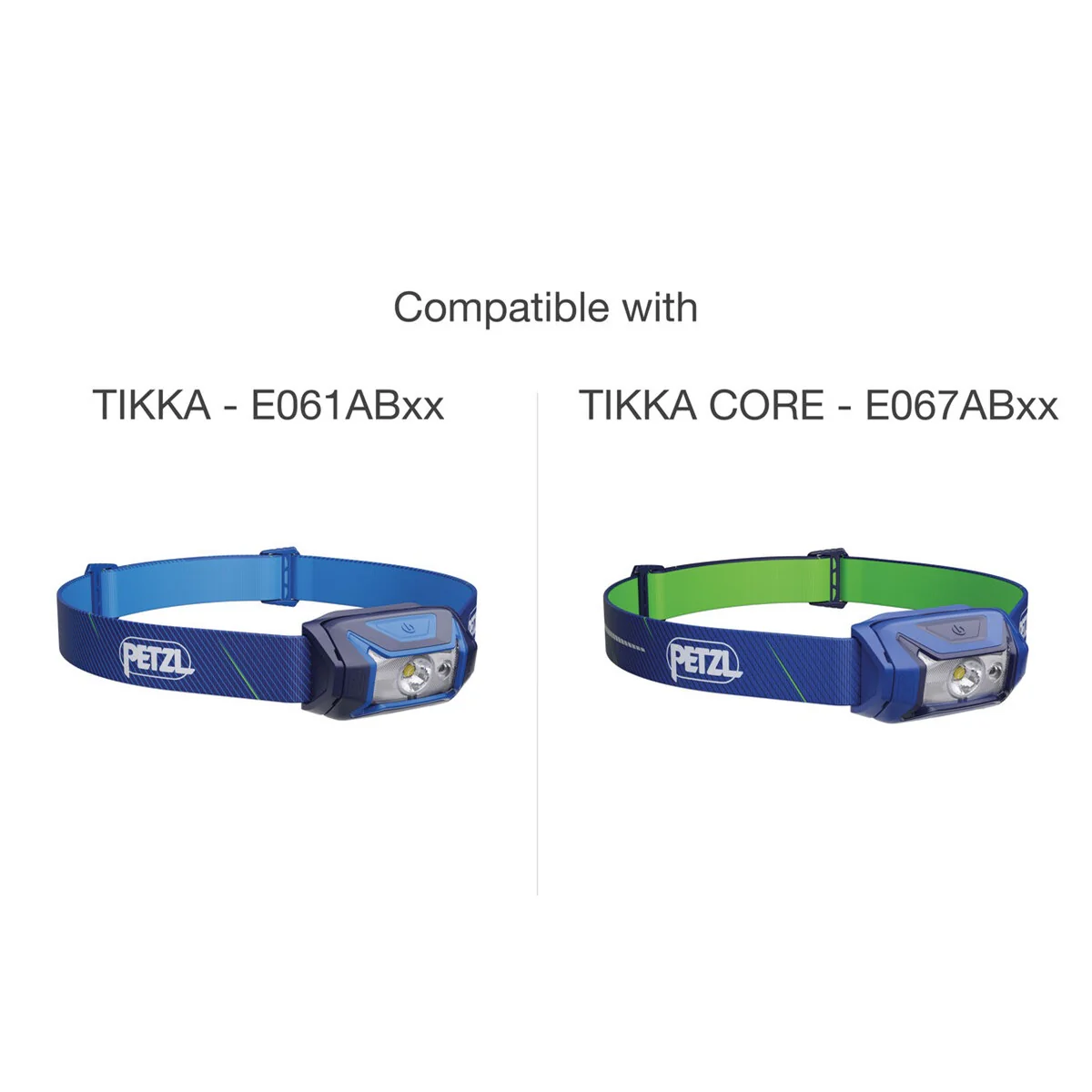 PETZL Fascia elastica di ricambio per lampade frontali MODELLI PETZL TIKKINA, TIKKA e ACTIK - Image 4