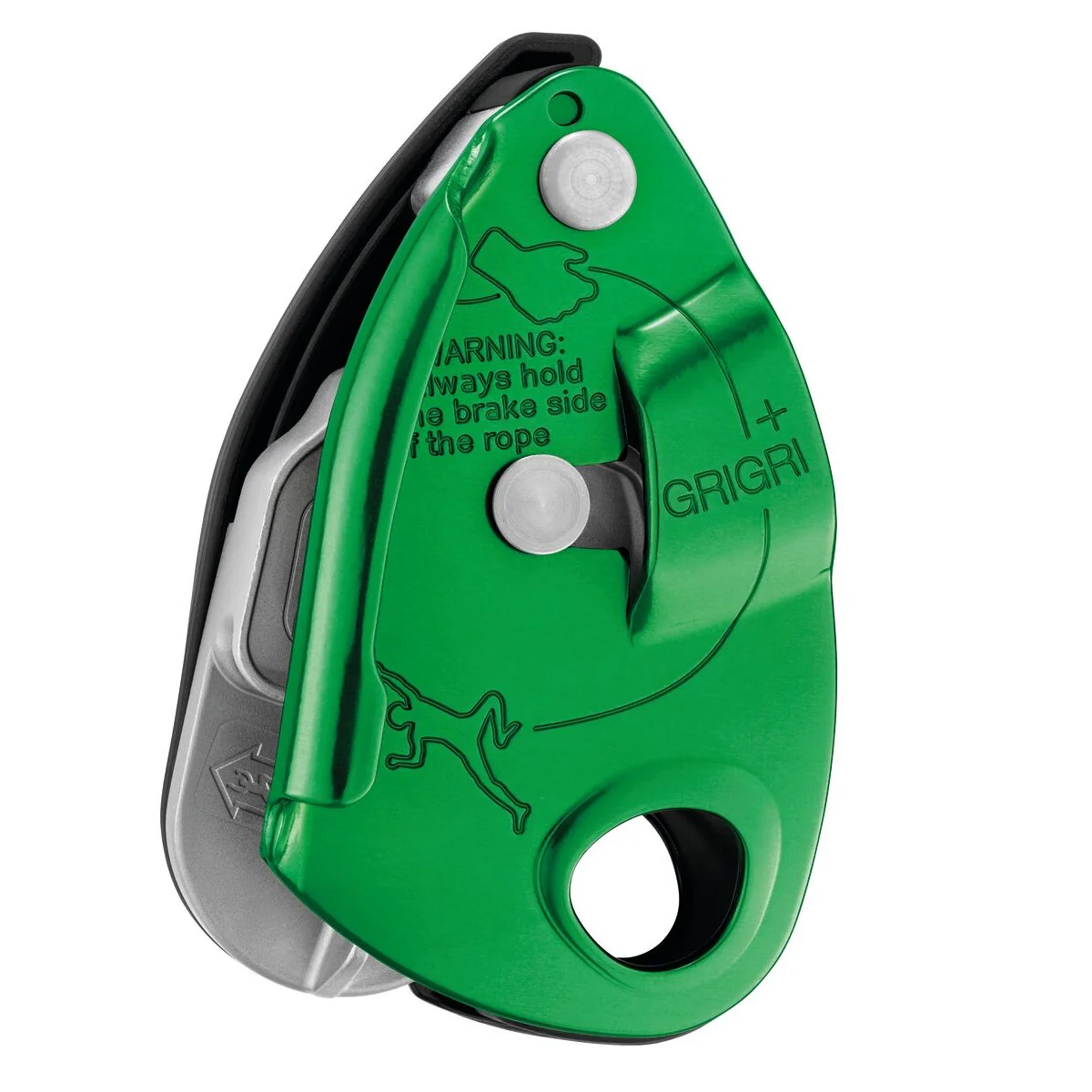PETZL GRIGRI+ NUOVO MODELLO ASSICURATORE CON BLOCCAGGIO ASSISTITO - DISPONIBILE IN 3 COLORI - Image 3