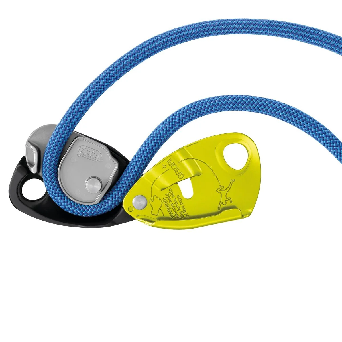 PETZL GRIGRI+ NUOVO MODELLO ASSICURATORE CON BLOCCAGGIO ASSISTITO - DISPONIBILE IN 3 COLORI - Image 5