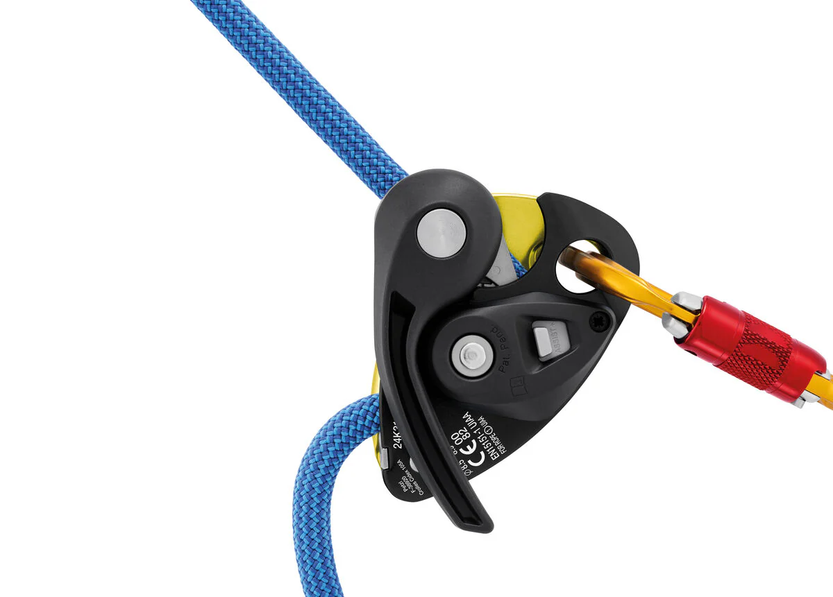 PETZL GRIGRI+ NUOVO MODELLO ASSICURATORE CON BLOCCAGGIO ASSISTITO - DISPONIBILE IN 3 COLORI - Image 6