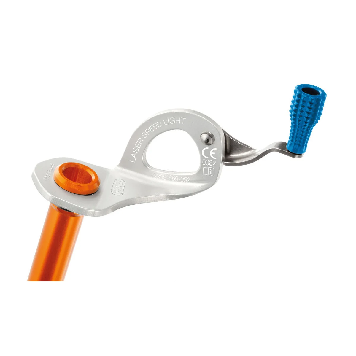 PETZL LASER SPEED LIGHT 17CM CHIODO DA GHIACCIO ULTRALEGGERO CON MANOVELLA INTEGRATA - Image 4