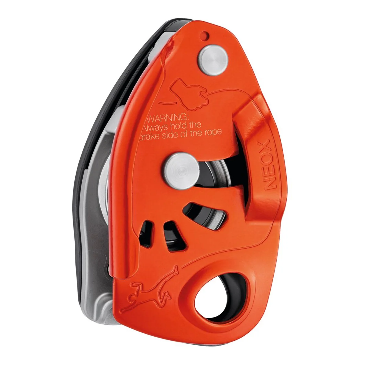 PETZL NEOX® Assicuratore con bloccaggio assistito mediante camma ottimizzato per l’arrampicata da primo - Disponibile in 3 colori - Image 2
