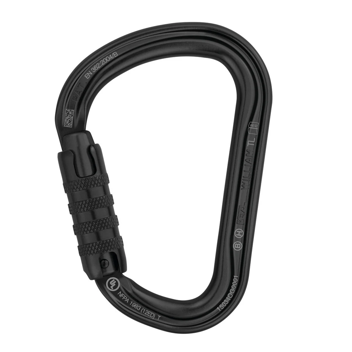 PETZL WILLIAM TRIACT-LOCK Moschettone asimmetrico leggero di grande capacità - Disponibile in 3 colori - Image 2