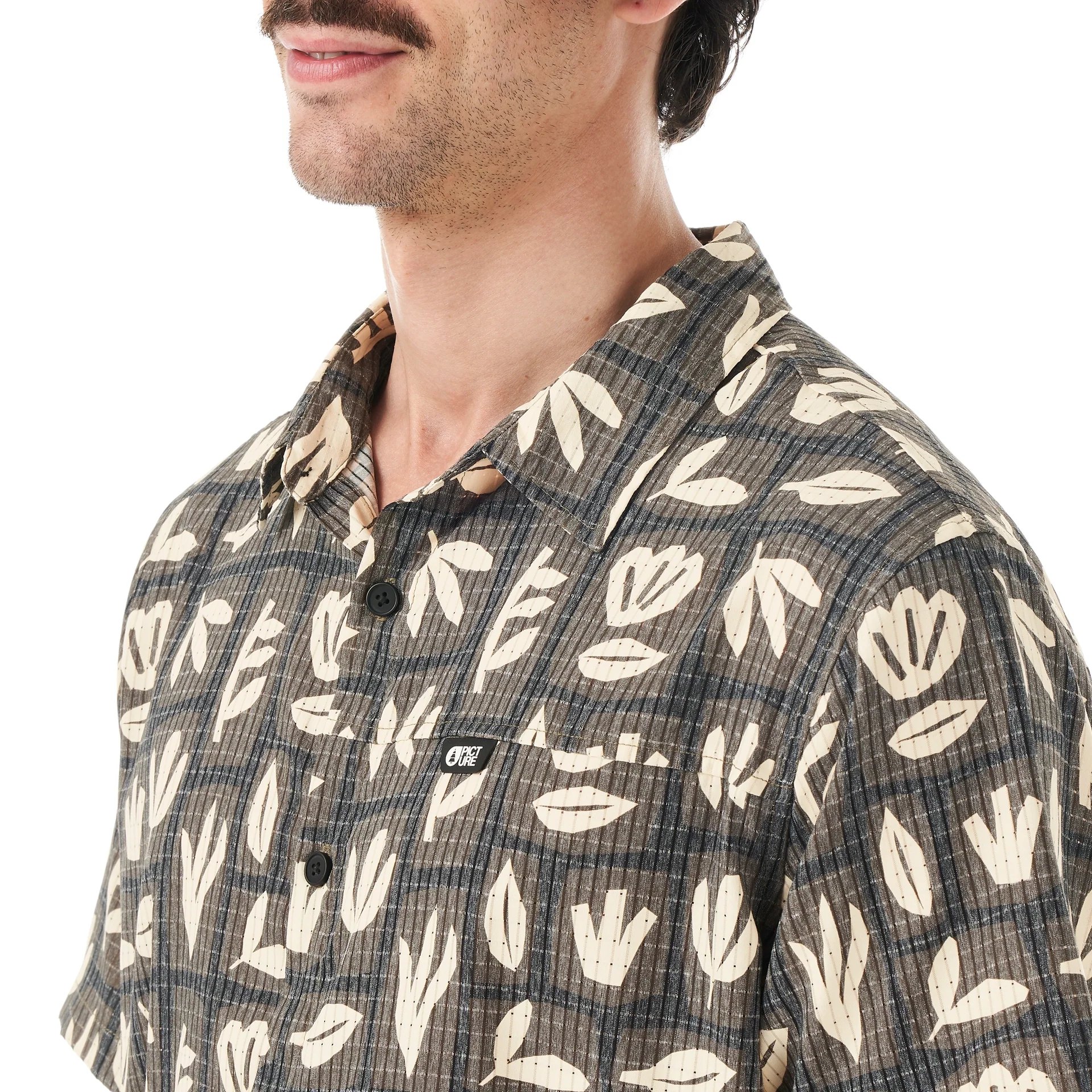 PICTURE KLIVOX PRINTED SHIRTS CAMICIA TECNICA E TRASPIRANTE A MANICHE CORTE - Image 3
