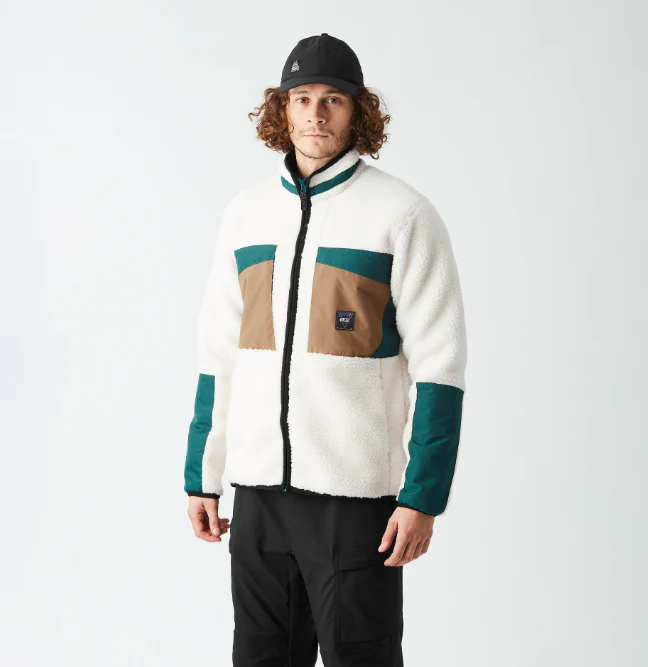 PICTURE PMBTON ZIP FLEECE FELPA SHERPA UOMO - Image 6