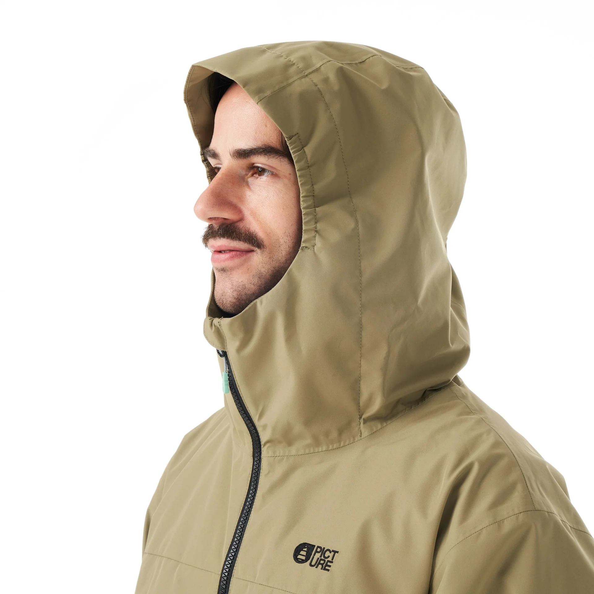 PICTURE STALL JACKET UOMO GUSCIO 2 STRATI IMPERMEABILE ANTIVENTO - Image 6