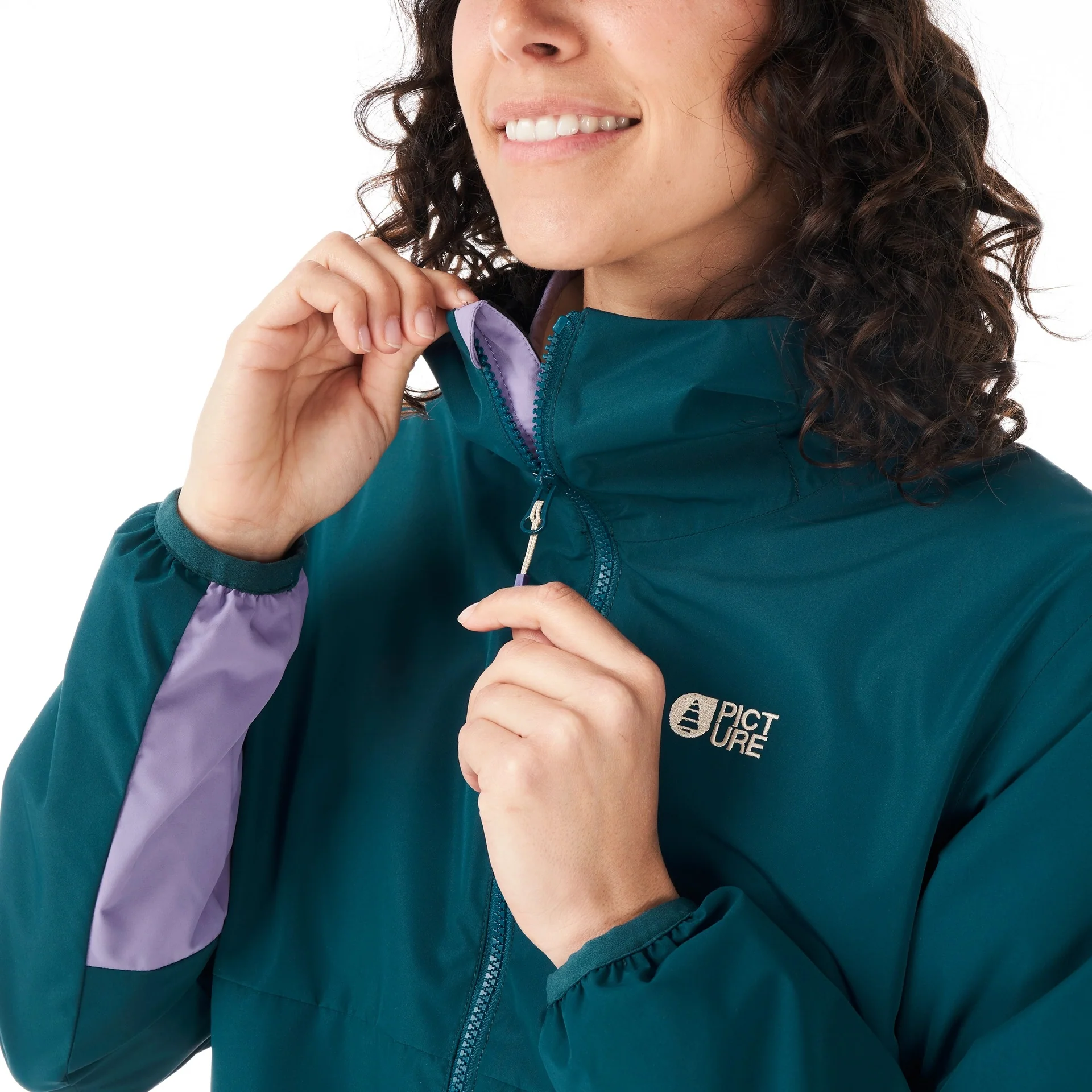 PICTURE STALL JACKET W DONNA GUSCIO 2 STRATI IMPERMEABILE ANTIVENTO - Image 12