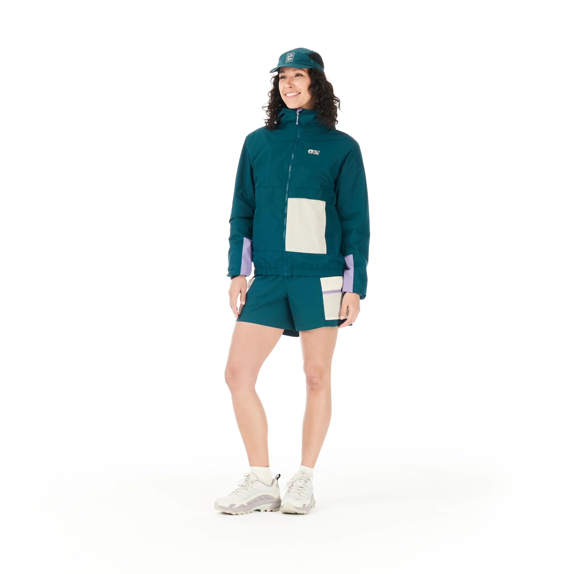 PICTURE STALL JACKET W DONNA GUSCIO 2 STRATI IMPERMEABILE ANTIVENTO - Image 5