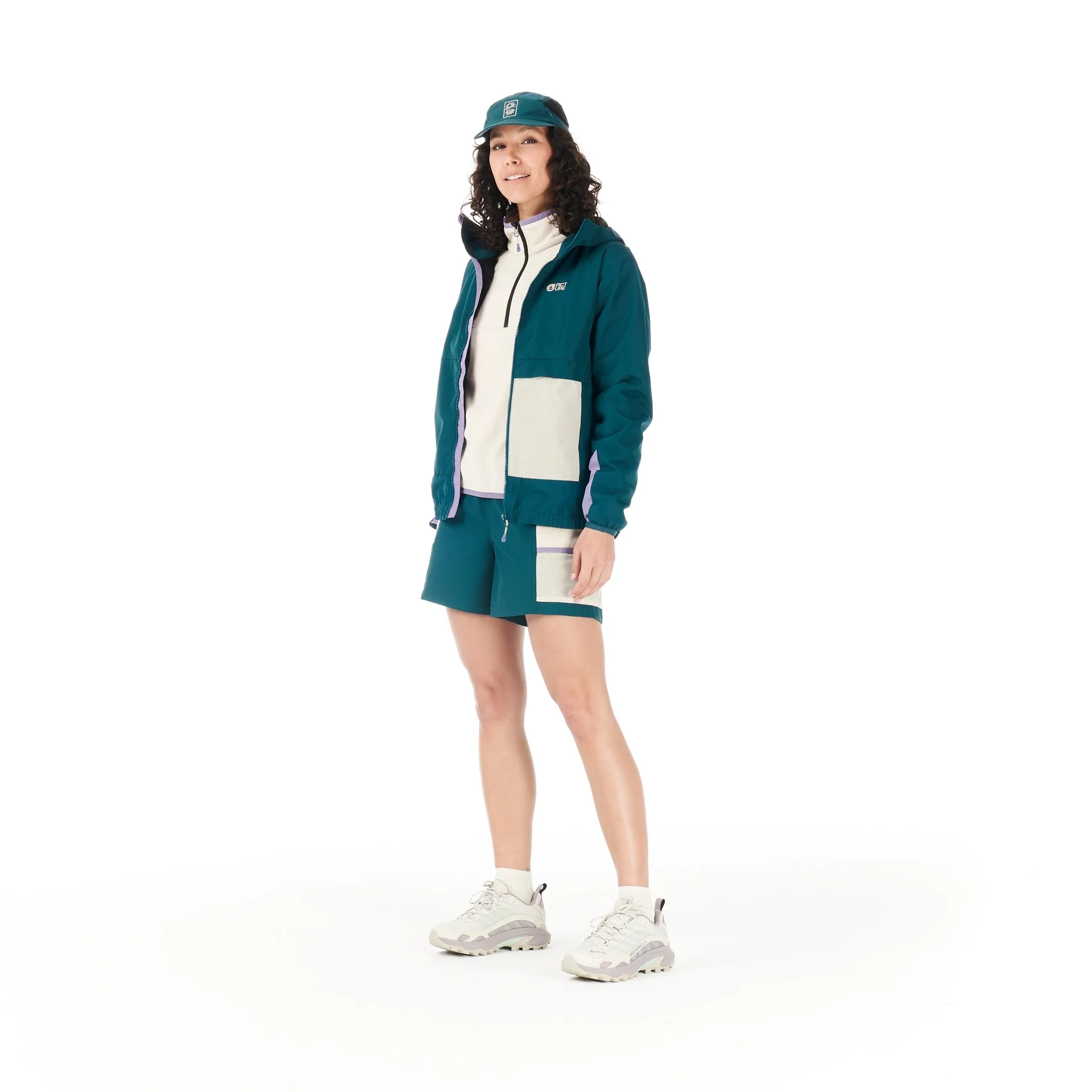 PICTURE STALL JACKET W DONNA GUSCIO 2 STRATI IMPERMEABILE ANTIVENTO - Image 6