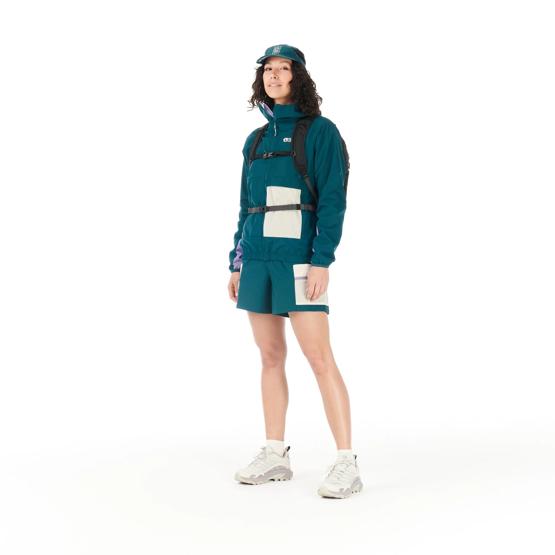 PICTURE STALL JACKET W DONNA GUSCIO 2 STRATI IMPERMEABILE ANTIVENTO - Image 7