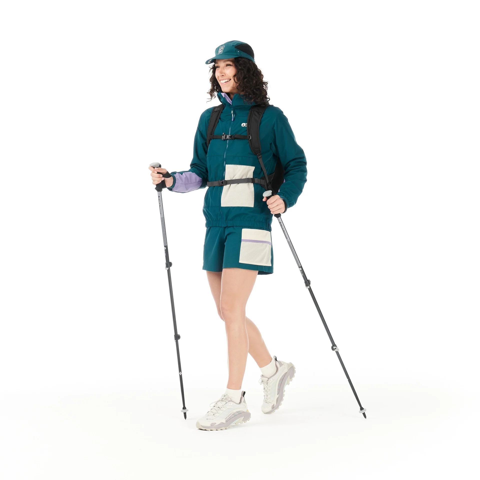PICTURE STALL JACKET W DONNA GUSCIO 2 STRATI IMPERMEABILE ANTIVENTO - Image 9