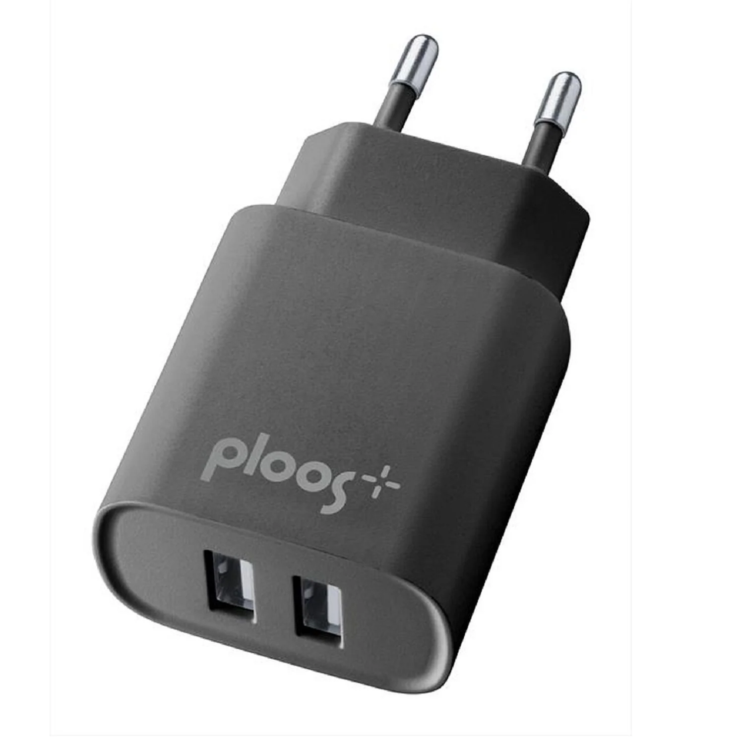 PLOOS CARICABATTERIE DA RETE USB 2A NERO - DISPONIBILE IN 2 MODELLI - Image 2