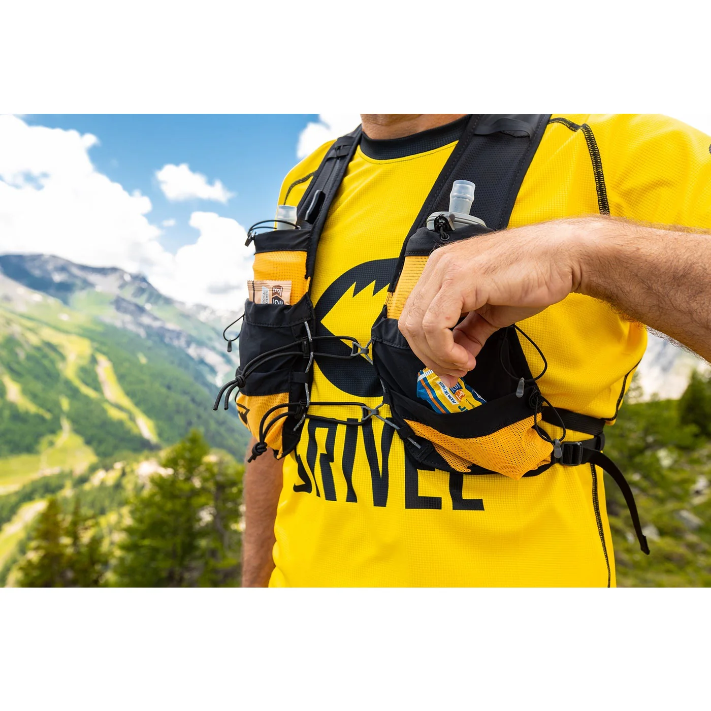 GRIVEL MOUNTAIN RUNNER EVO 10 ZAINO TRAIL RUNNING BLU - Image 3