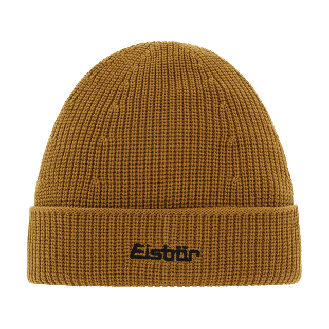 EISBAR Nice OS MÜ RL - BERRETTO CALDO 50% MERINO - GIALLO OCRA PROMOZIONE -20%