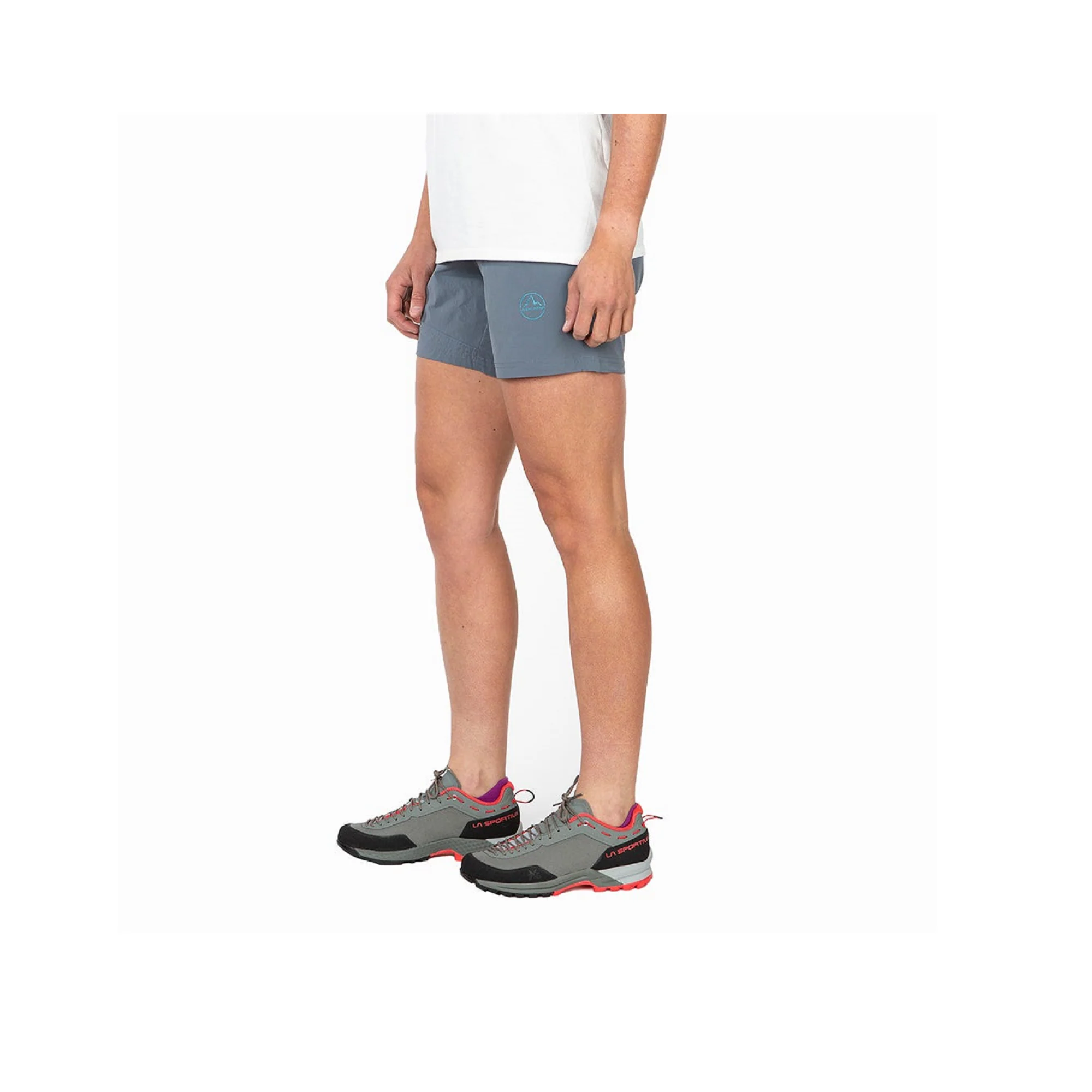 LA SPORTIVA HIKE SHORT W SLATE / TOPAZ PANTALONI CORTI - Image 4