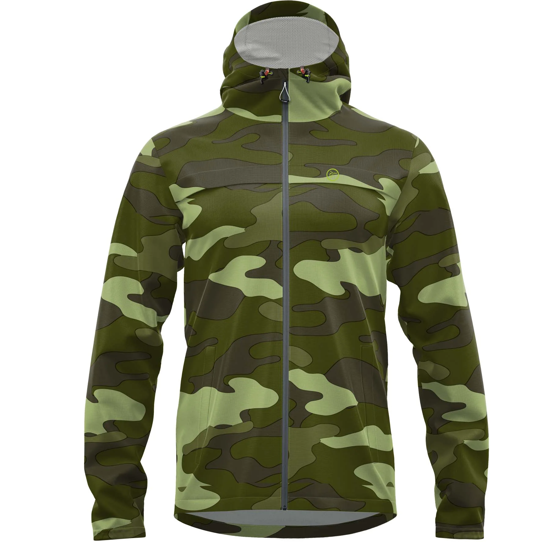 REDELK AGUA PRO GIACCA IMPERMEABILE LEGGERA ANTIVENTO UNISEX 5000 COLONNE D'ACQUA COLORI CAMOUFLAGE ASSORTITI