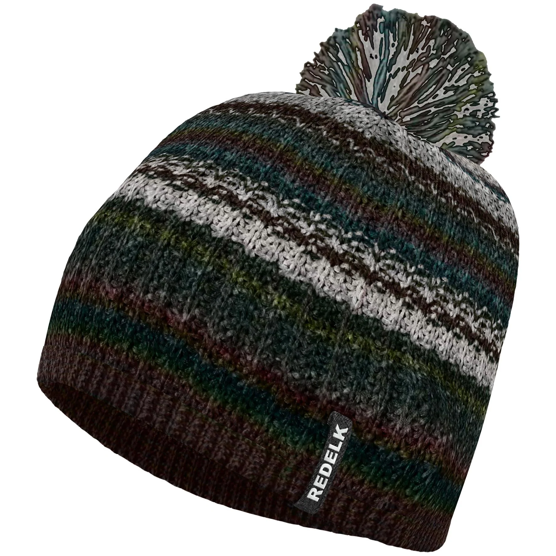 REDELK LEITA BERRETTO IN MISTO LANA MERINO CON PON PON - DISPONIBILE IN VARI COLORI - Image 2