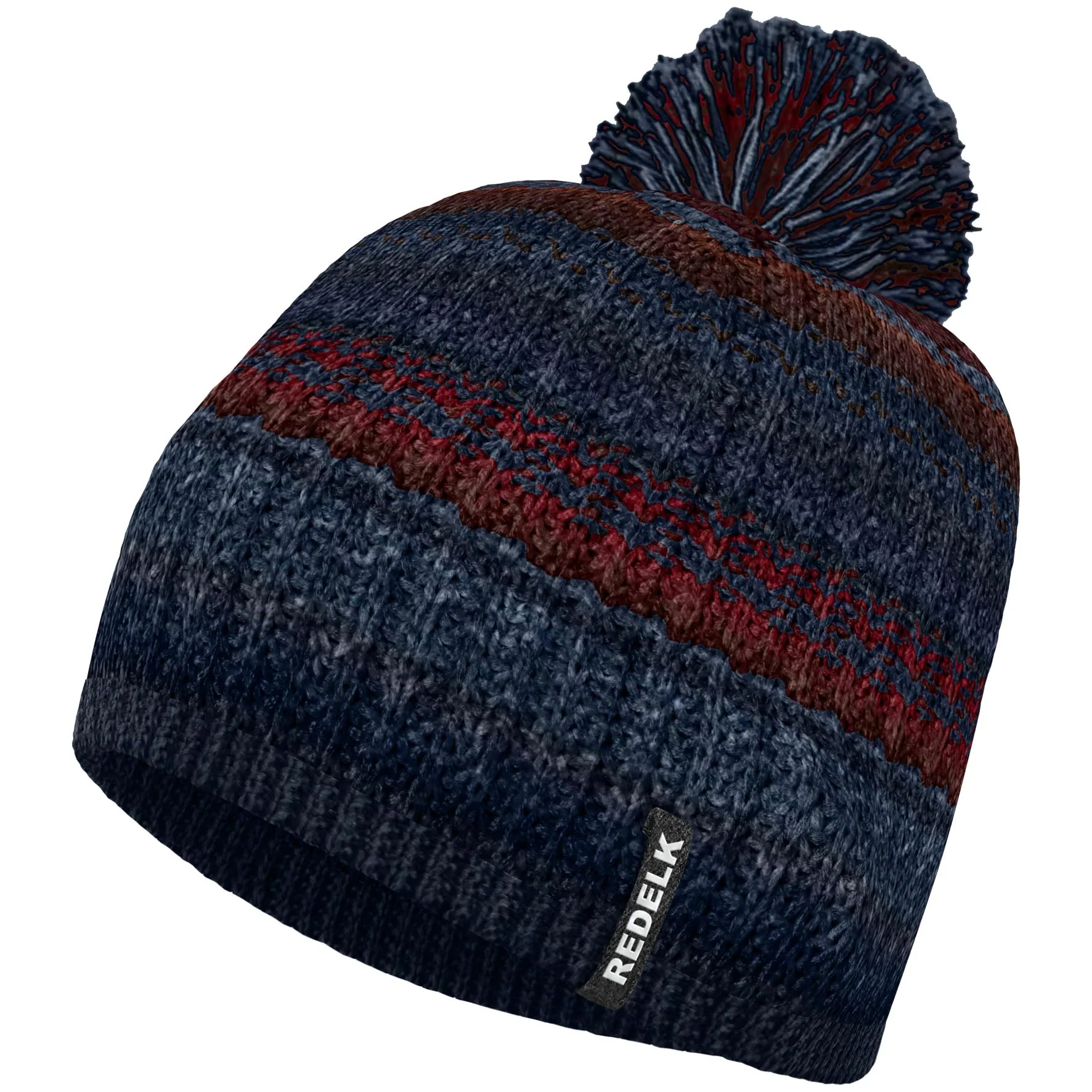 REDELK LEITA BERRETTO IN MISTO LANA MERINO CON PON PON - DISPONIBILE IN VARI COLORI - Image 3