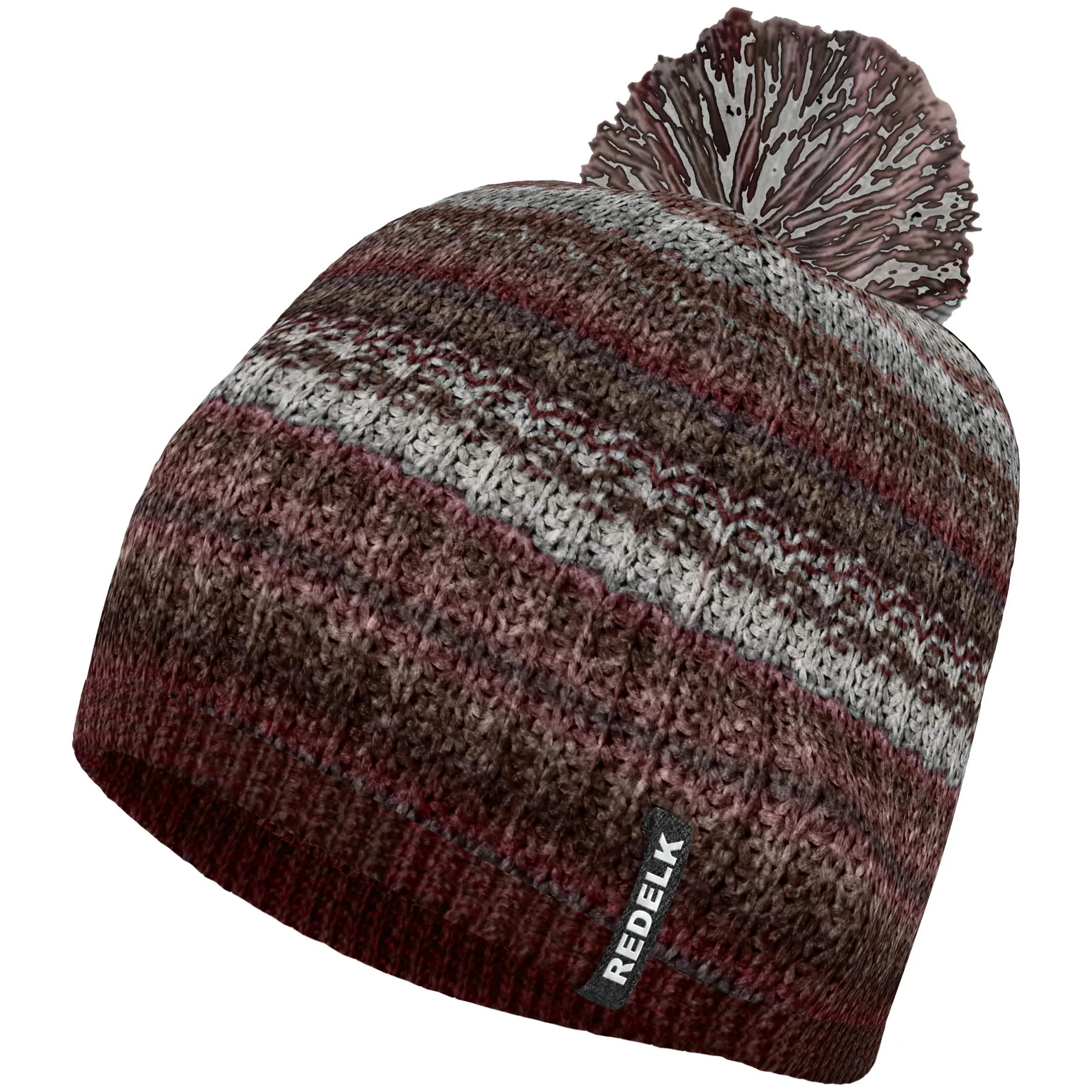 REDELK LEITA BERRETTO IN MISTO LANA MERINO CON PON PON - DISPONIBILE IN VARI COLORI - Image 5