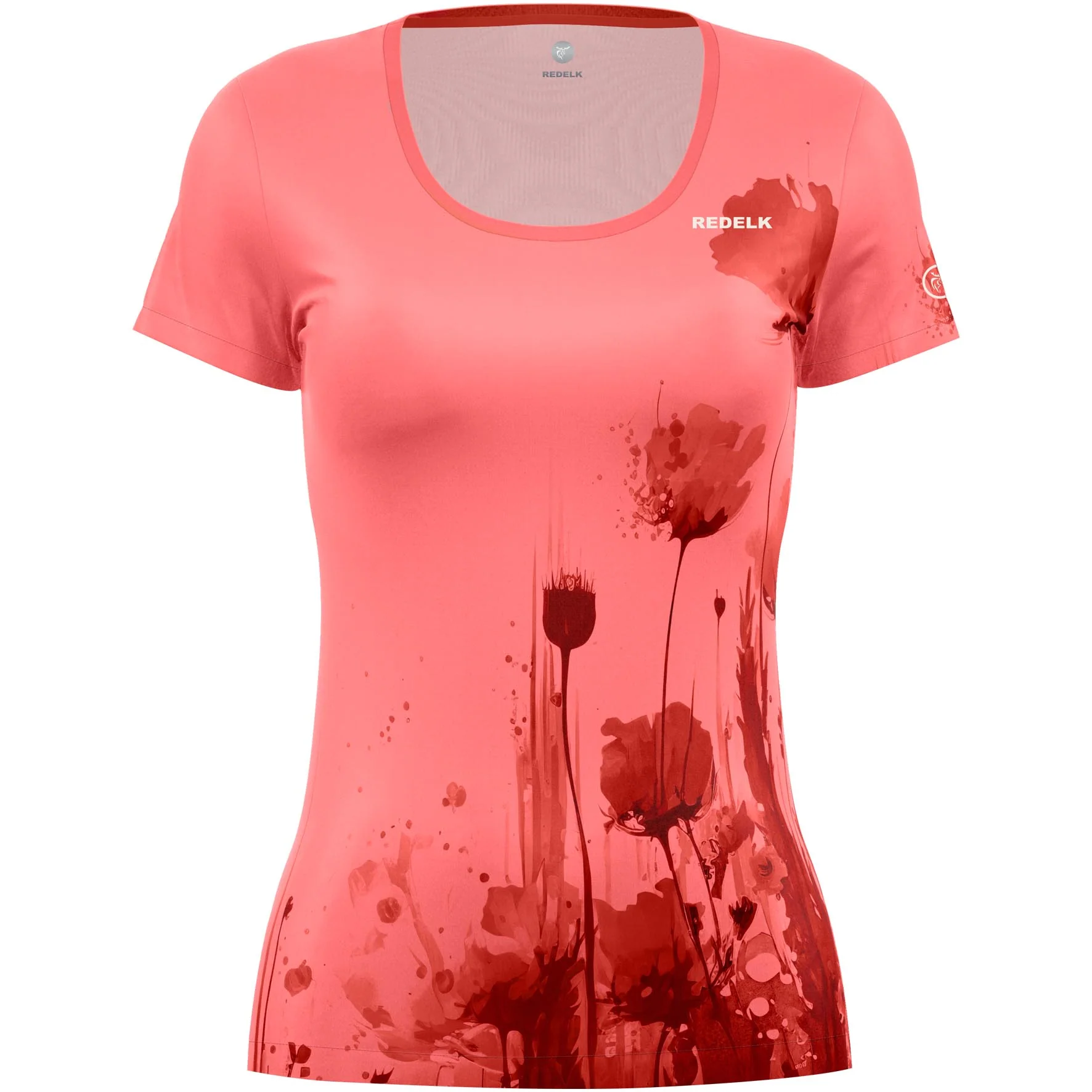 REDELK NIS-FLOWERS T-SHIRT DONNA TECNICA E TRASPIRANTE - NUOVI ARRIVI SS25 - DISPONIBILE IN 3 COLORI - Image 2