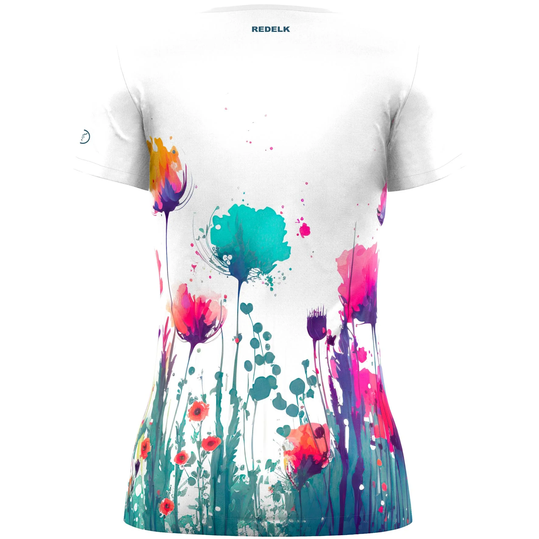 REDELK NIS-FLOWERS T-SHIRT DONNA TECNICA E TRASPIRANTE - NUOVI ARRIVI SS25 - DISPONIBILE IN 3 COLORI - Image 4