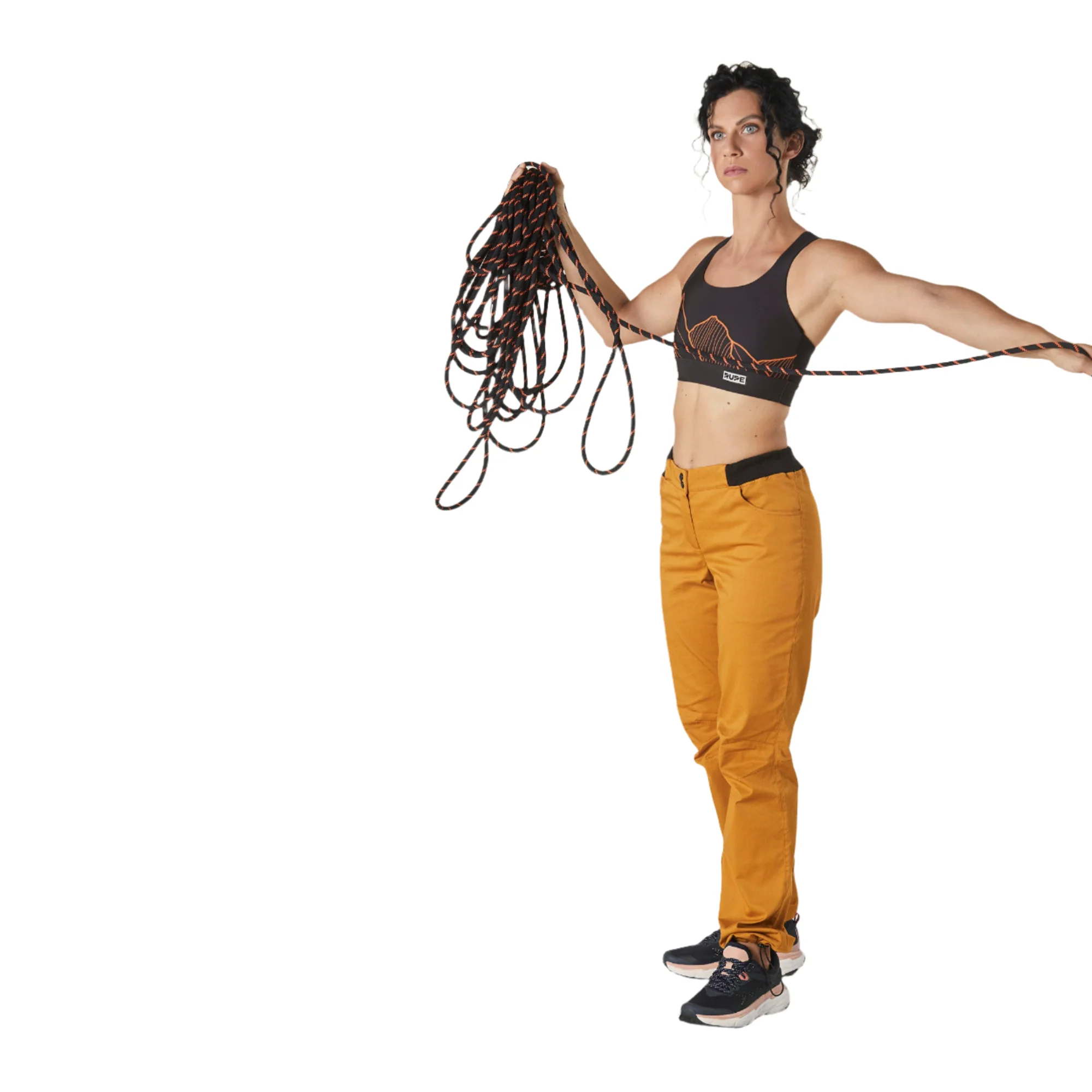 RUPE ANDE PANTALONE DONNA REALIZZATO A MANO DA ARRAMPICATA E TEMPO LIBERO - NUOVI ARRIVI SS25 - Image 4