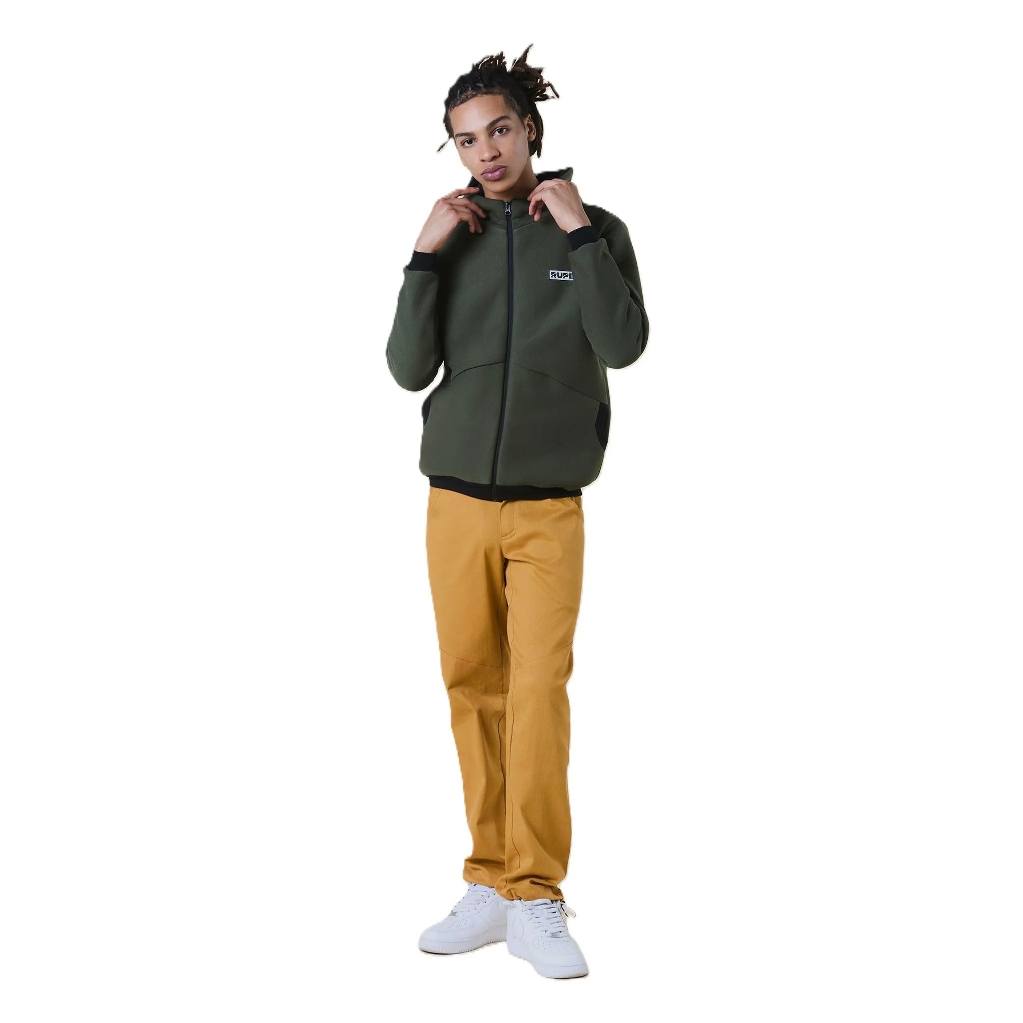 RUPE FELPA ZIP CON CAPPUCCIO UNISEX - Image 2
