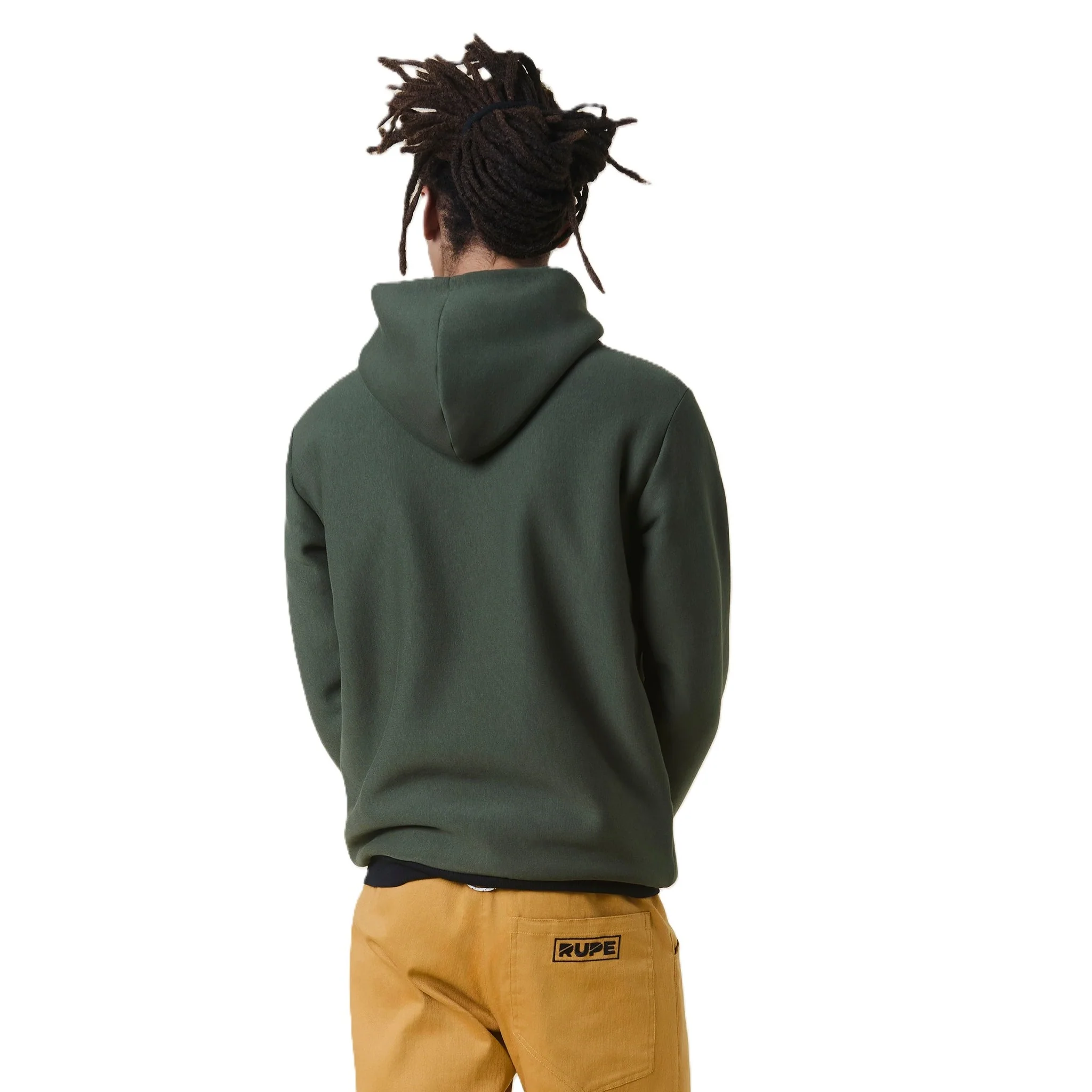 RUPE FELPA ZIP CON CAPPUCCIO UNISEX - Image 3