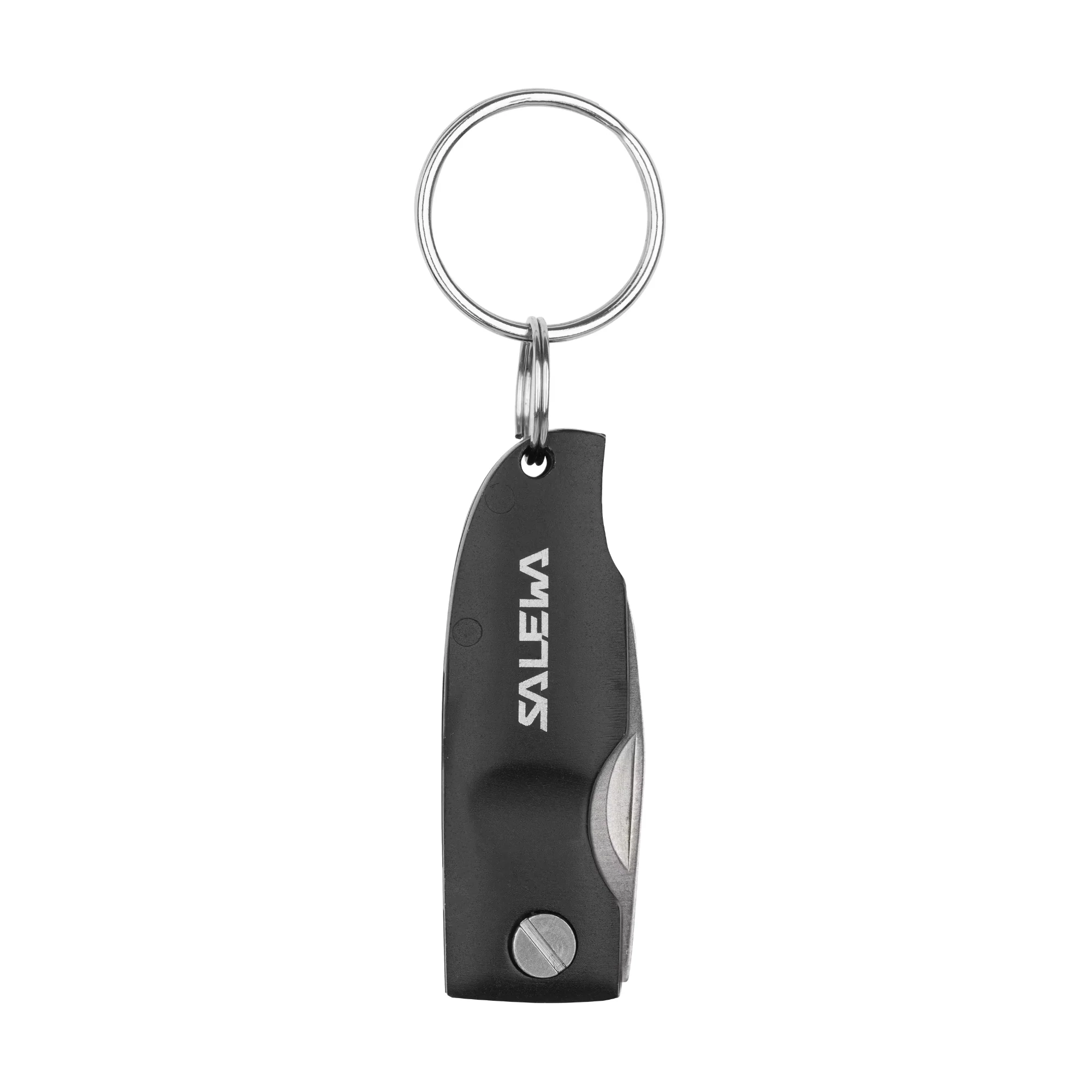 SALEWA FOLDING KNIFE BLACK - COLTELLO PORTACHIAVE PIEGHEVOLE