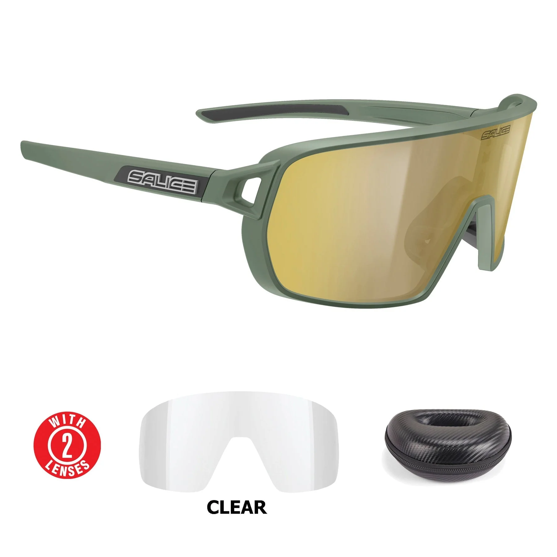 SALICE 028RWX OCCHIALI DA SOLE CATEGORIA 1-3 FOTOCROMATICA IDEALE PER SPORT OUTDOOR - DISPONIBILE IN 4 COLORI