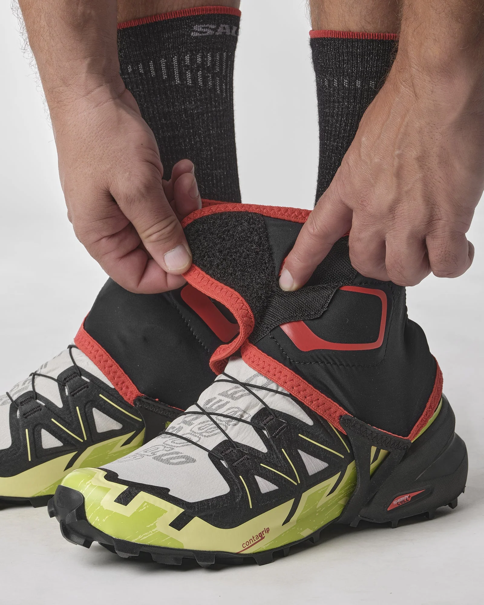 SALOMON TRAIL GAITERS HIGH GHETTE IMPERMEABILI DA TRAIL RUNNING - Image 5