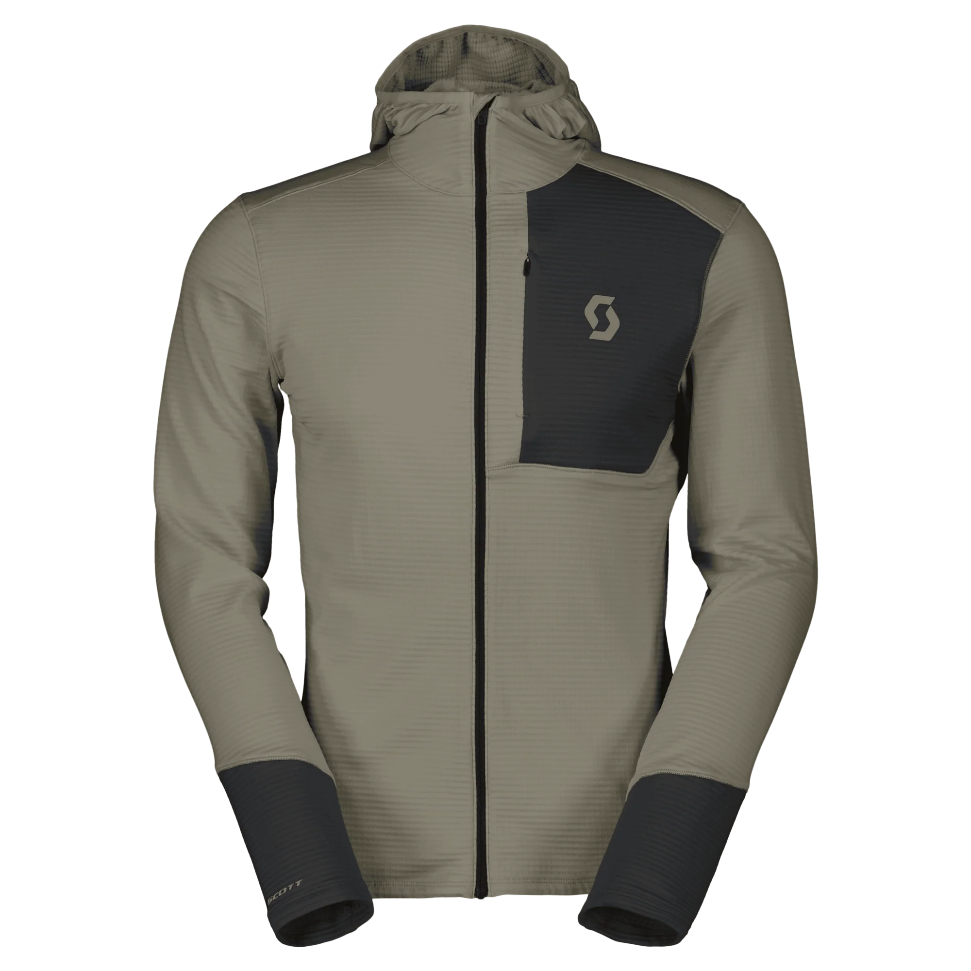 SCOTT DEFINED LIGHT HOODY UOMO SECONDO STRATO TRASPIRANTE CON CAPPUCCIO - DISPONIBILE IN 3 COLORI