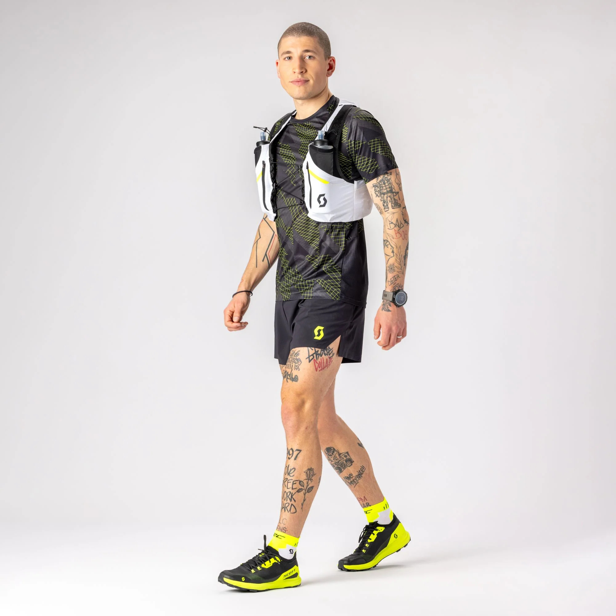 SCOTT RC PRO TR 4 HYDRATION ZAINO DA RUNNING 4 LITRI CON SOFT FLASK 500ml INCLUSE - Image 9