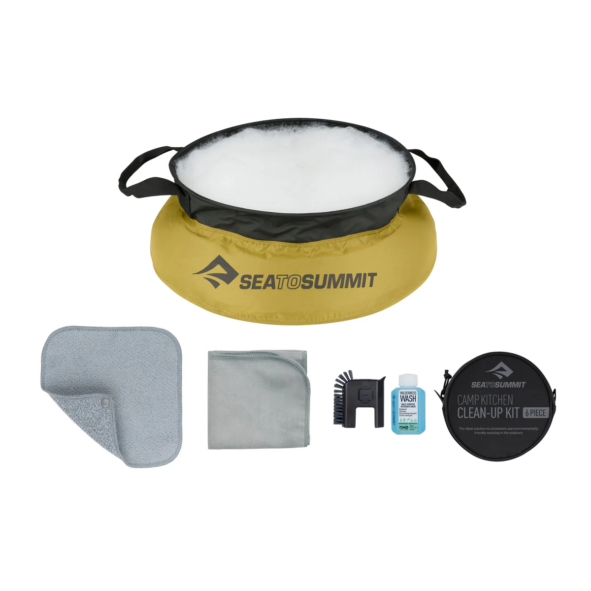 SEATOSUMMIT KITCHEN CLEAN-UP KIT PER LA PULIZIA DELLE STOVIGLIE