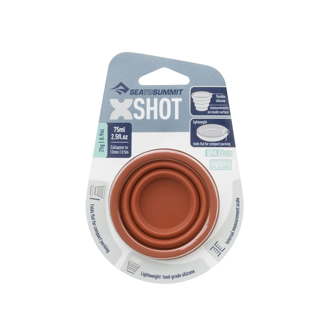 SEATOSUMMIT X-SHOT BICCHIERINO PIEGHEVOLE TASCABILE DA 75ml - Image 3